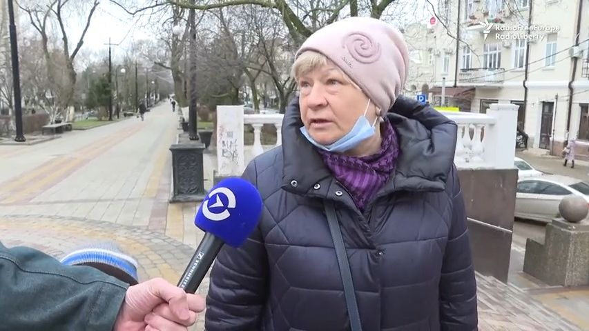 Video z ruského Rostova: Ne všichni Rusové Putinovu invazi podporují